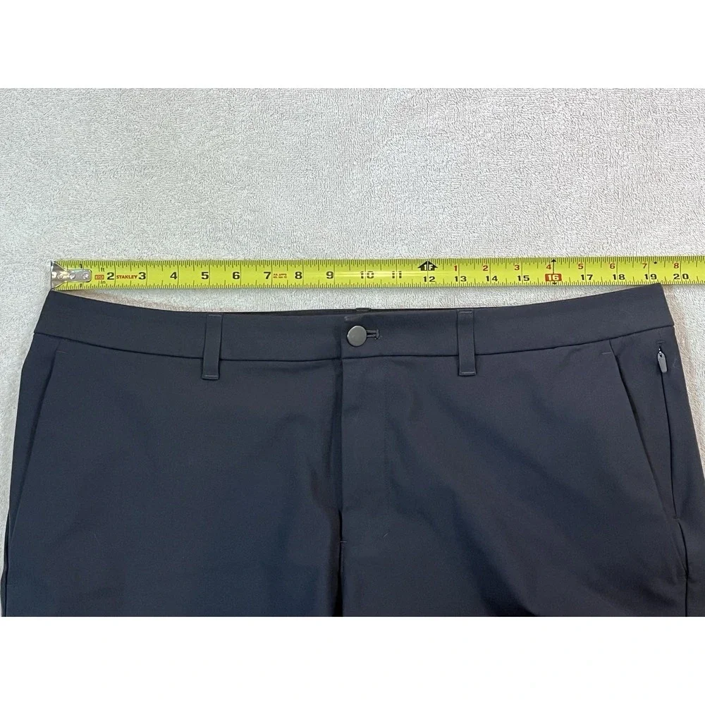 Lululemon ABC Slim 5 Pocket Warpstreme Stretch Obsidian LM5AO4S Pants Mens 38x31